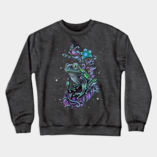 Neon Magic Frog Crewneck Sweatshirt